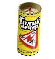 Средство от комаров мошки дымовая шашка Тихий вечер