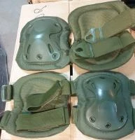 Тактическая защита наколенники и налокотники хаки X