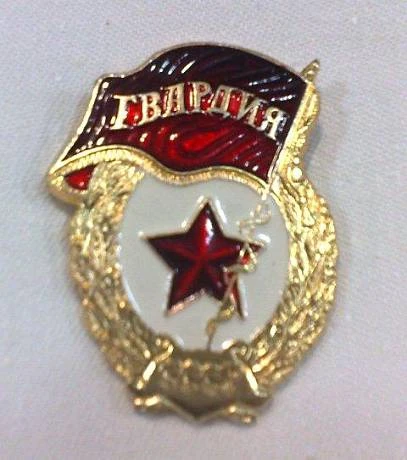 Знак отличия "ГВАРДИЯ" фото