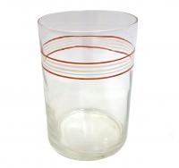 Стакан чайный с ободком