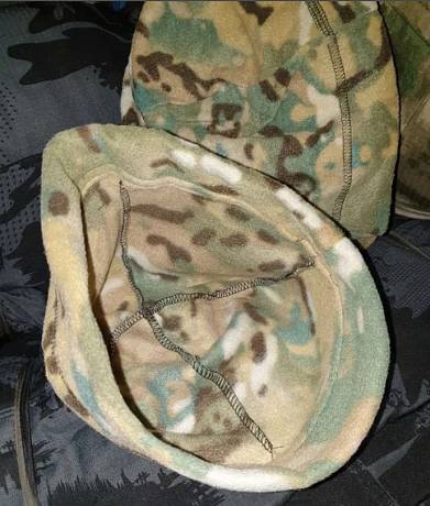 Шапка флисовая тактическая мультикам фото