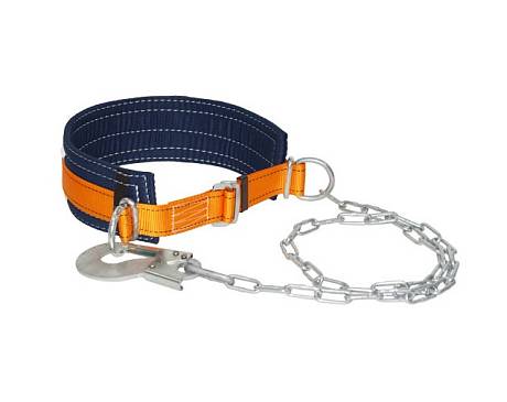 Пояс строительный Удерживающая привязь система УС 1 Г (цепь) фото