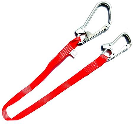 Строп для удержания страховки А 2кар карабины 25 и 50 мм фото