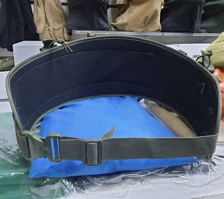 Боевой тактический пояс с подсумками молле фото