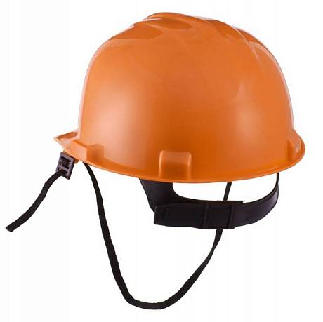 Каска строительная Лидер Оранжевая фото