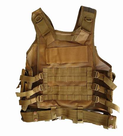 Разгрузка жилет арт. 045 цвет Койот (Coyote) фото
