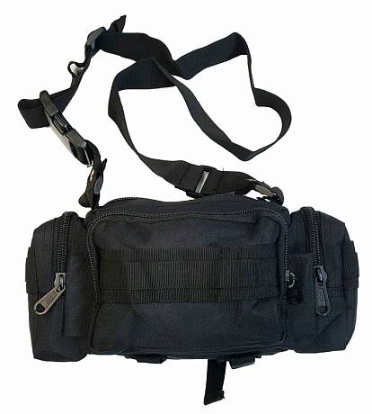 Рюкзак тактический Fortress чёрный арт. 016 фото