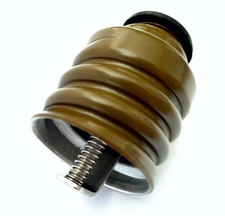 Крышка на армейская фляжка для противогаза фото