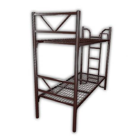 Кровать металлическая двухъярусная Комфорт 5.2, 1900 х 800 мм. фото