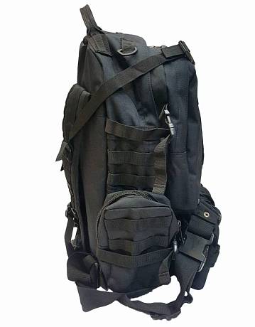 Рюкзак тактический Fortress чёрный арт. 016 фото