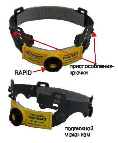 Каска защитная СОМЗ-55 Фаворит Рапид Оранжевый фото