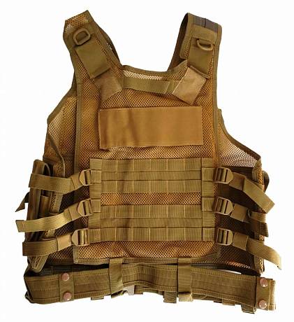 Разгрузка жилет арт. 045 цвет Койот (Coyote) фото