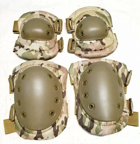 Тактическая защита наколенники и налокотники мультикам О фото
