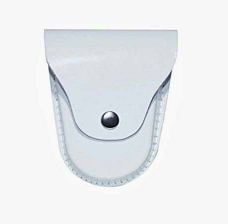 Чехол для ношения наручников цвет белый ДПС фото