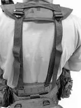 Разгрузка РПС тактическая армейская поясная зелёный кмф фото